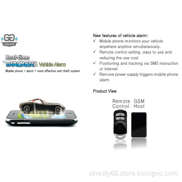 Mini Car GSM Tracker Vehicle Auto Tracking with Vibration Voice Alarm